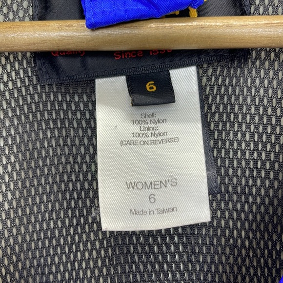 REÍ Mountain Equipment Co-op Women’s Gore-Tex Jacket Sz 6 blue Nylon - Picture 2 of 11